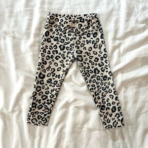 The Children’s Place Leopard Print Kids Toddler Leggings/Sweats Sz 2T